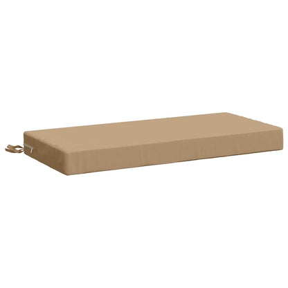 Bench Cushion SOEST 100% Polyester Sand 60 x 40 x 8 cm