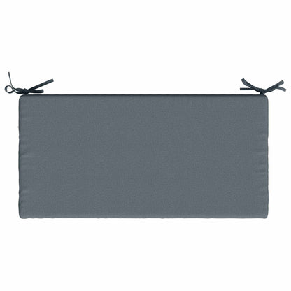 Bench Cushion SOEST 100% Polyester Blue 60 x 40 x 8 cm