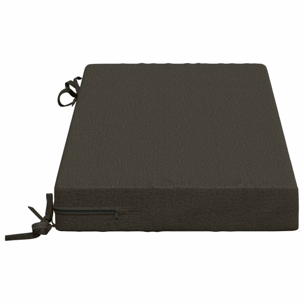 2-Piece Bench Cushions SOEST 2 pcs 100% Polyester Anthracite