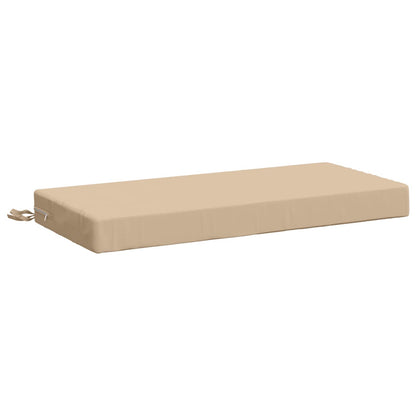2-Piece Bench Cushions SOEST 2 pcs 100% Polyester Cream
