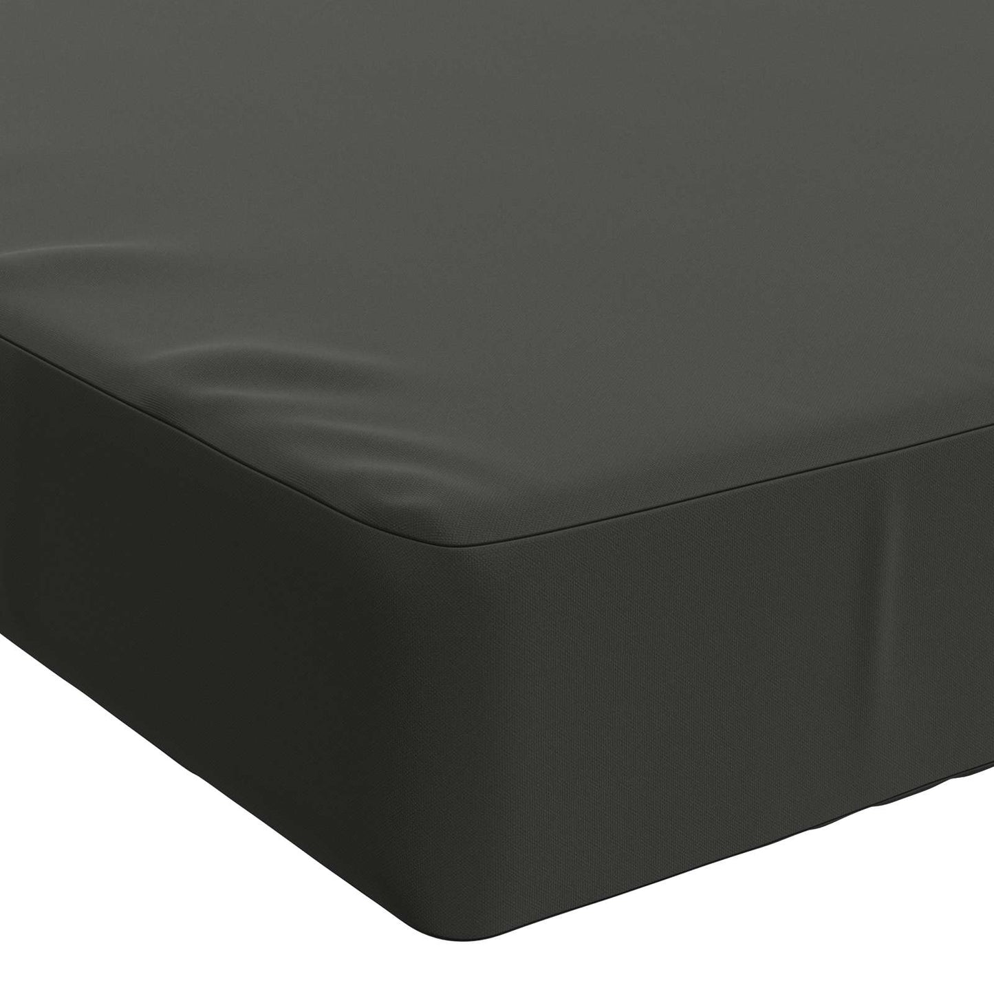 2-Piece Bench Cushions SOEST 2 pcs 100% Polyester Anthracite