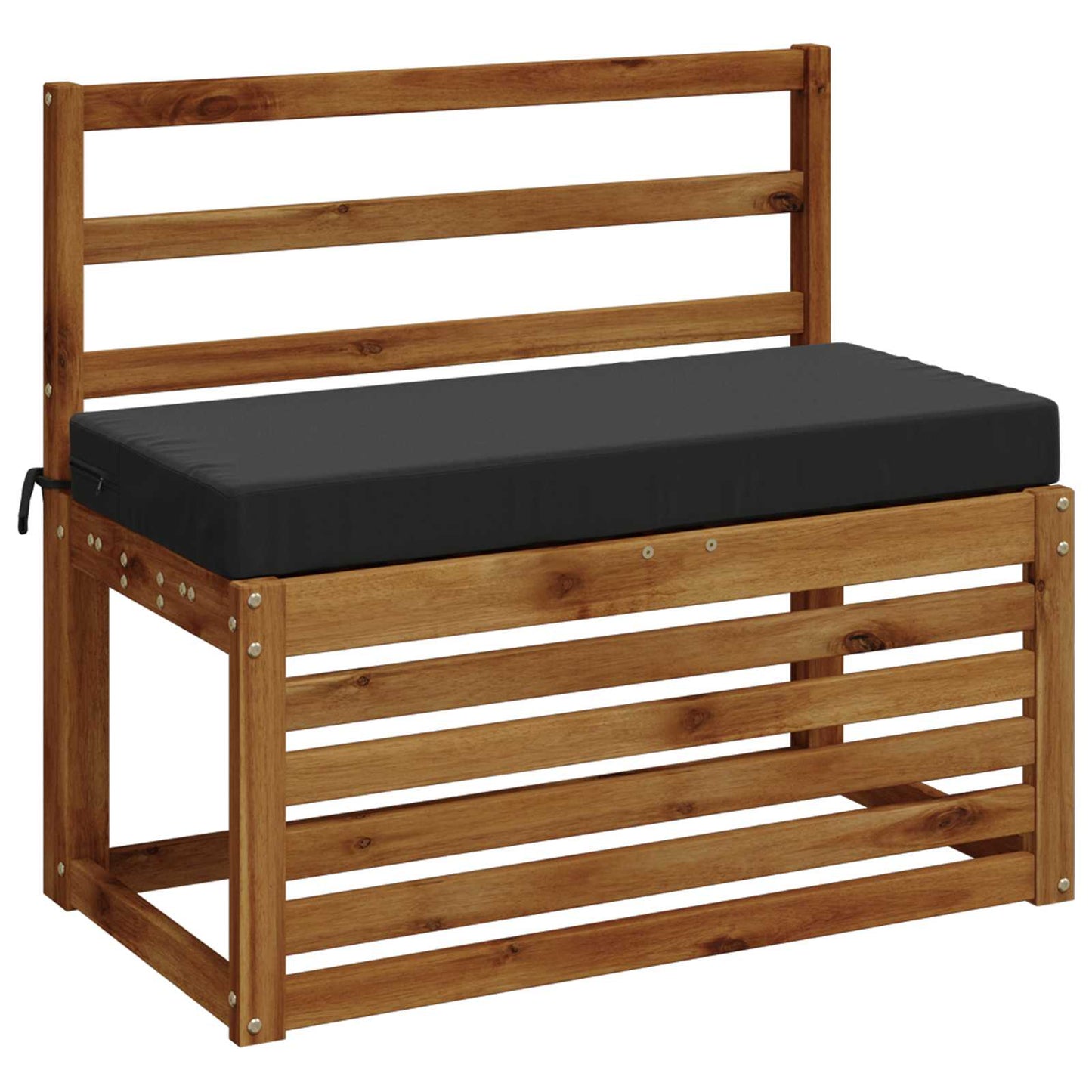 2-Piece Bench Cushions SOEST 2 pcs 100% Polyester Anthracite