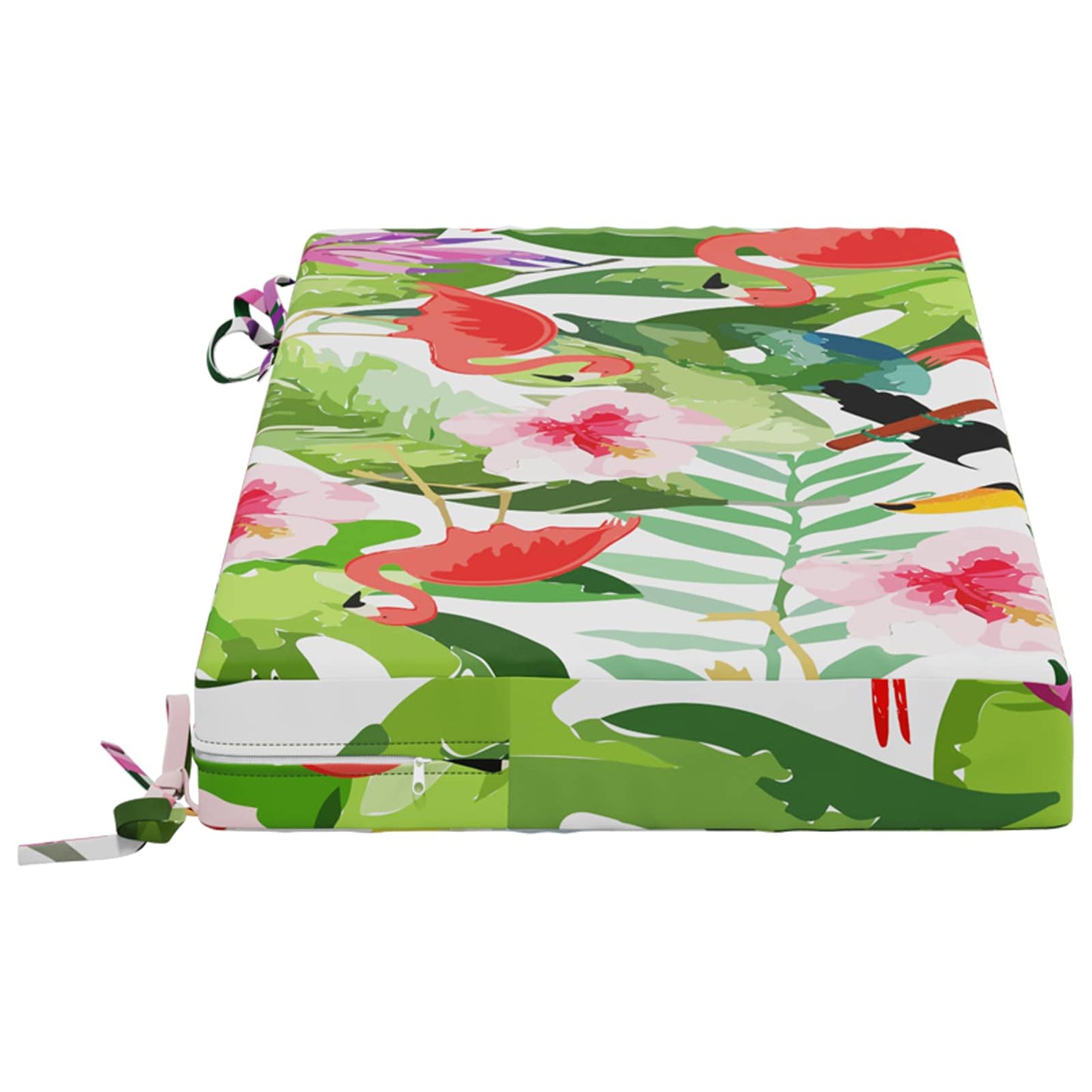 Bench Cushion SOEST 100% Polyester Multicolour 60 x 40 x 8 cm