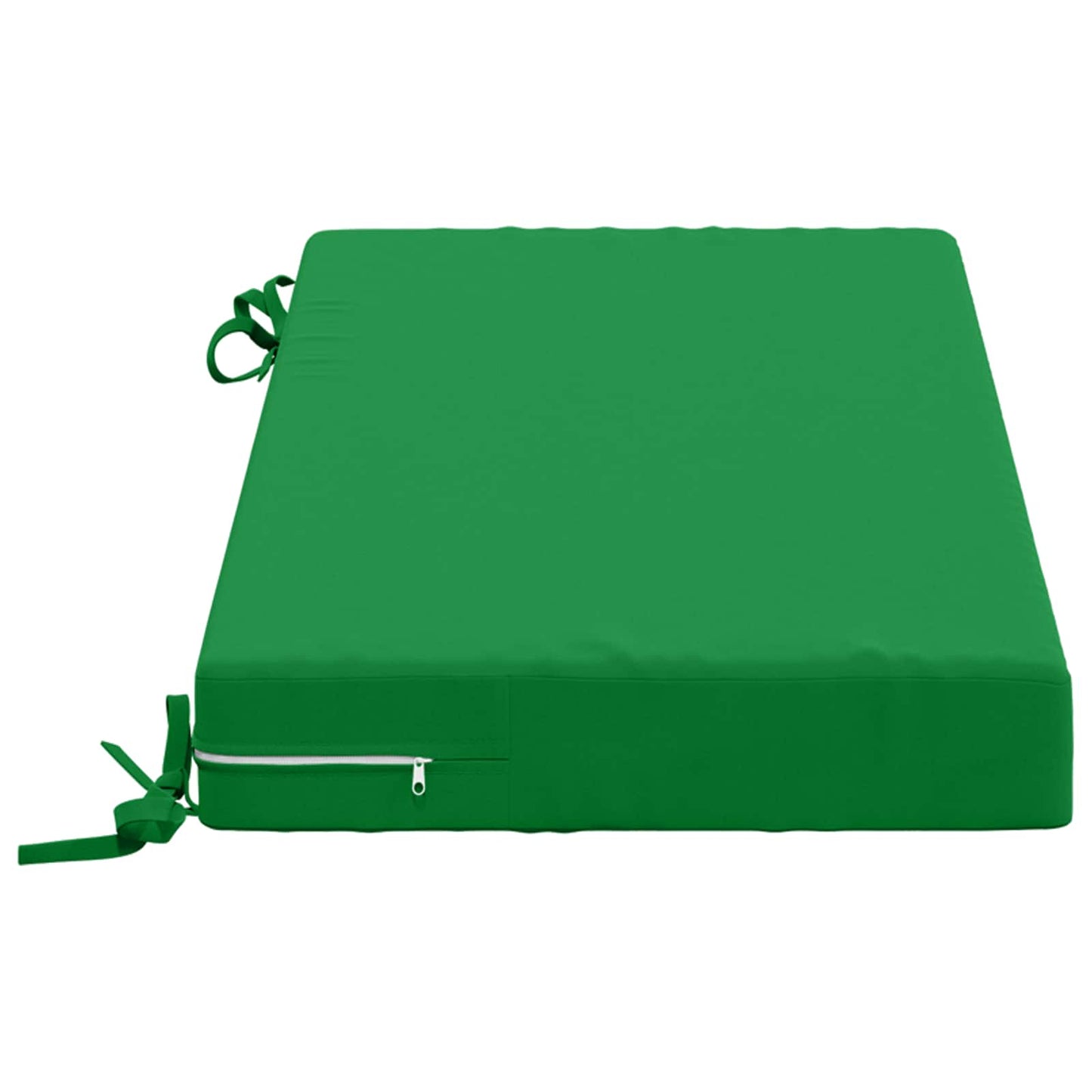 2-Piece Bench Cushions SOEST 2 pcs 100% Polyester Green