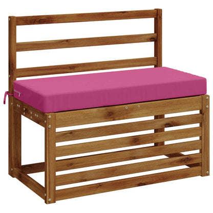 2-Piece Bench Cushions SOEST 2 pcs 100% Polyester Pink