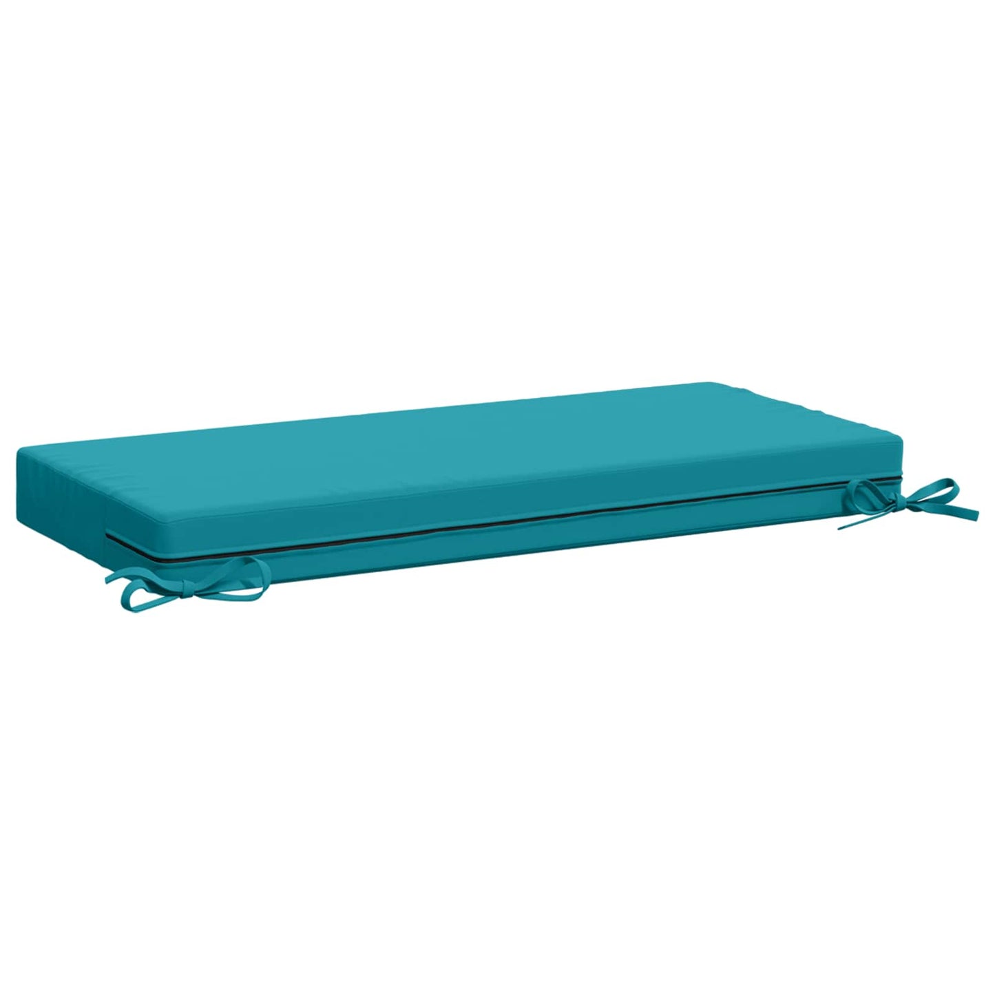 Bench Cushion SOEST 100% Polyester Turquoise 60 x 40 x 8 cm