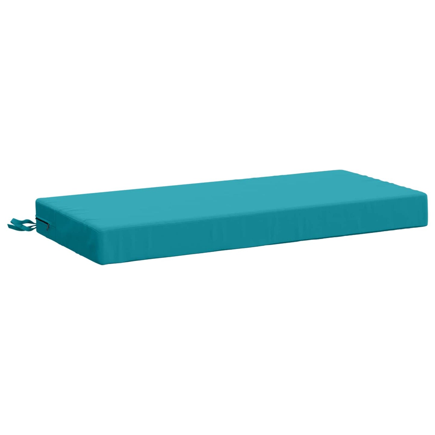 2-Piece Bench Cushions SOEST 2 pcs 100% Polyester Turquoise