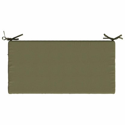 2-Piece Bench Cushions SOEST 2 pcs 100% Polyester Olive Green