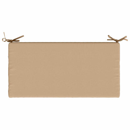Bench Cushion SOEST 100% Polyester Sand 80 x 40 x 8 cm