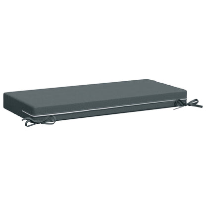 2-Piece Bench Cushions SOEST 2 pcs 100% Polyester Blue