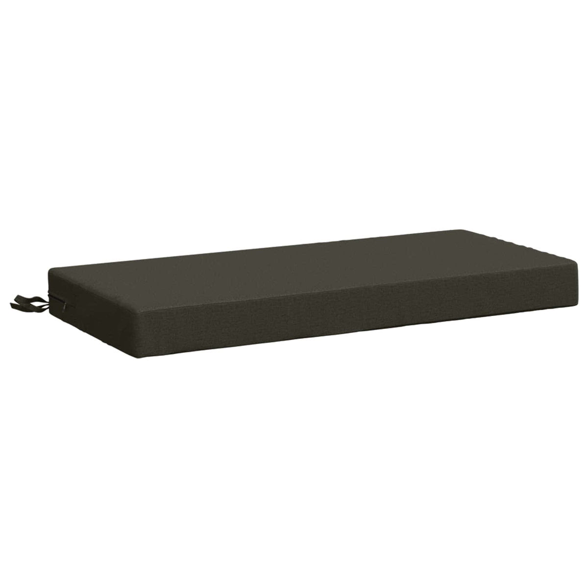 Bench Cushion SOEST 100% Polyester Anthracite 80 x 40 x 8 cm