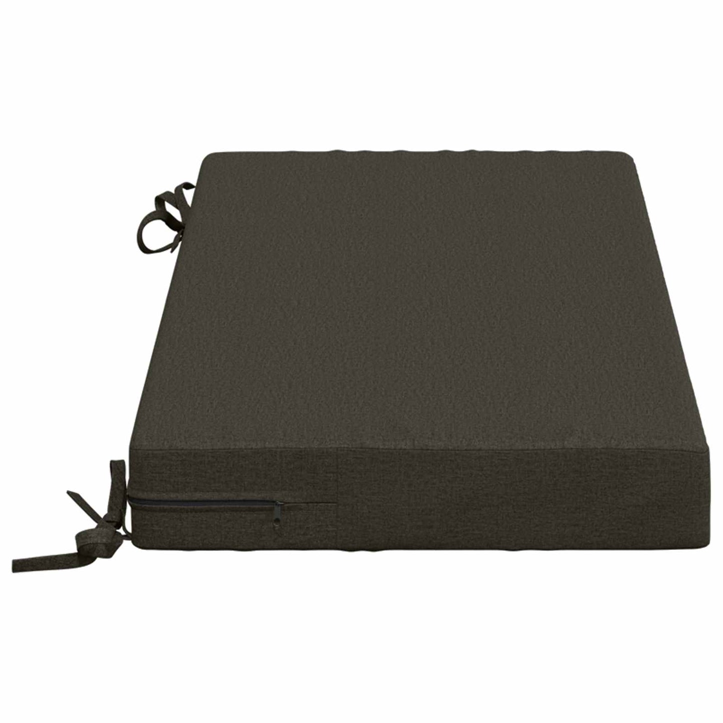2-Piece Bench Cushions SOEST 2 pcs 100% Polyester Anthracite