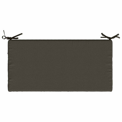 2-Piece Bench Cushions SOEST 2 pcs 100% Polyester Anthracite
