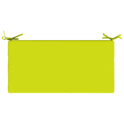 Bench Cushion SOEST 100% Polyester Bright Green 80 x 40 x 8 cm