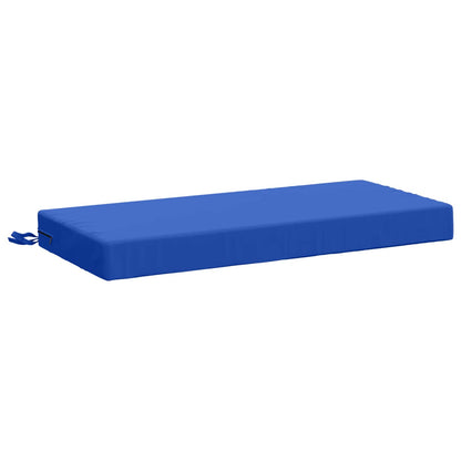 Bench Cushion SOEST 100% Polyester Royal Blue 80 x 40 x 8 cm