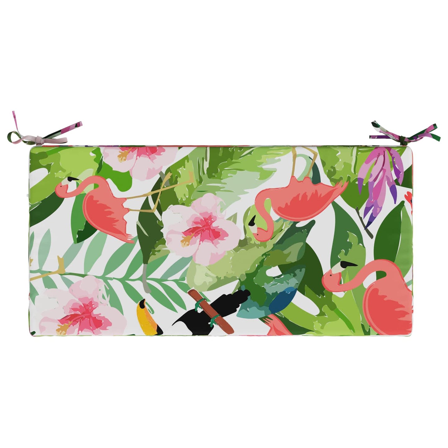 Bench Cushion SOEST 100% Polyester Multicolour 80 x 40 x 8 cm