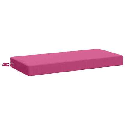2-Piece Bench Cushions SOEST 2 pcs 100% Polyester Pink