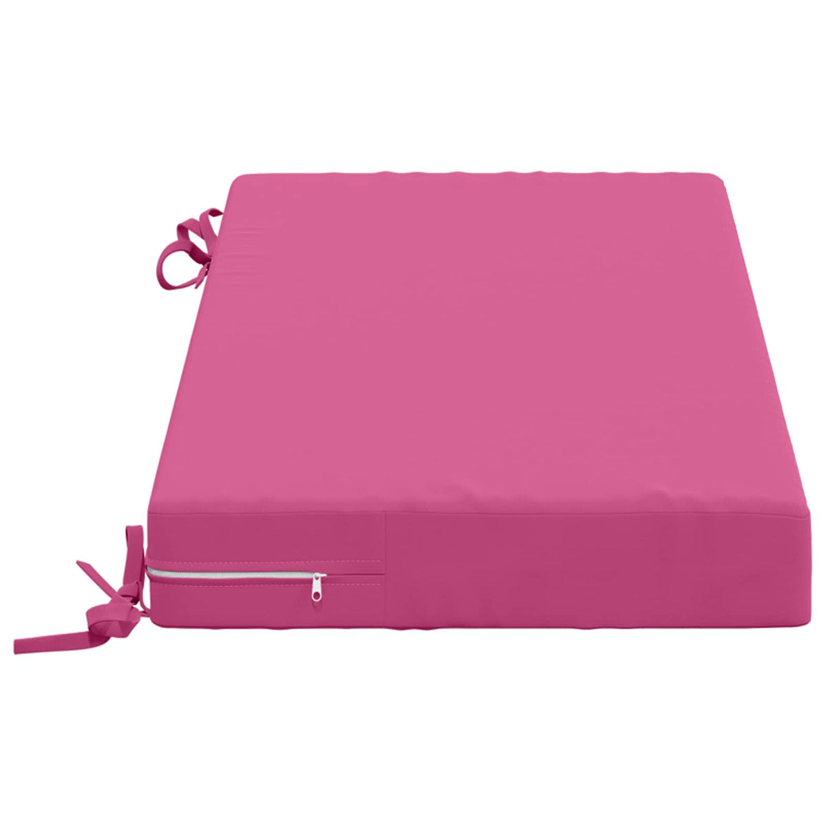 2-Piece Bench Cushions SOEST 2 pcs 100% Polyester Pink