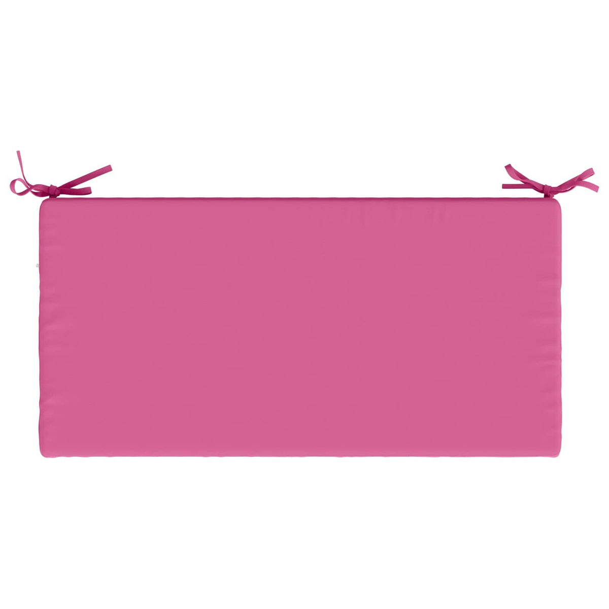 2-Piece Bench Cushions SOEST 2 pcs 100% Polyester Pink