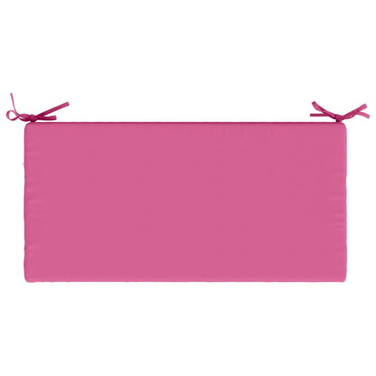 2-Piece Bench Cushions SOEST 2 pcs 100% Polyester Pink