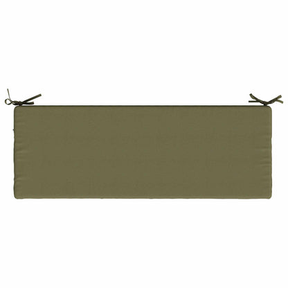 2-Piece Bench Cushions SOEST 2 pcs 100% Polyester Olive Green