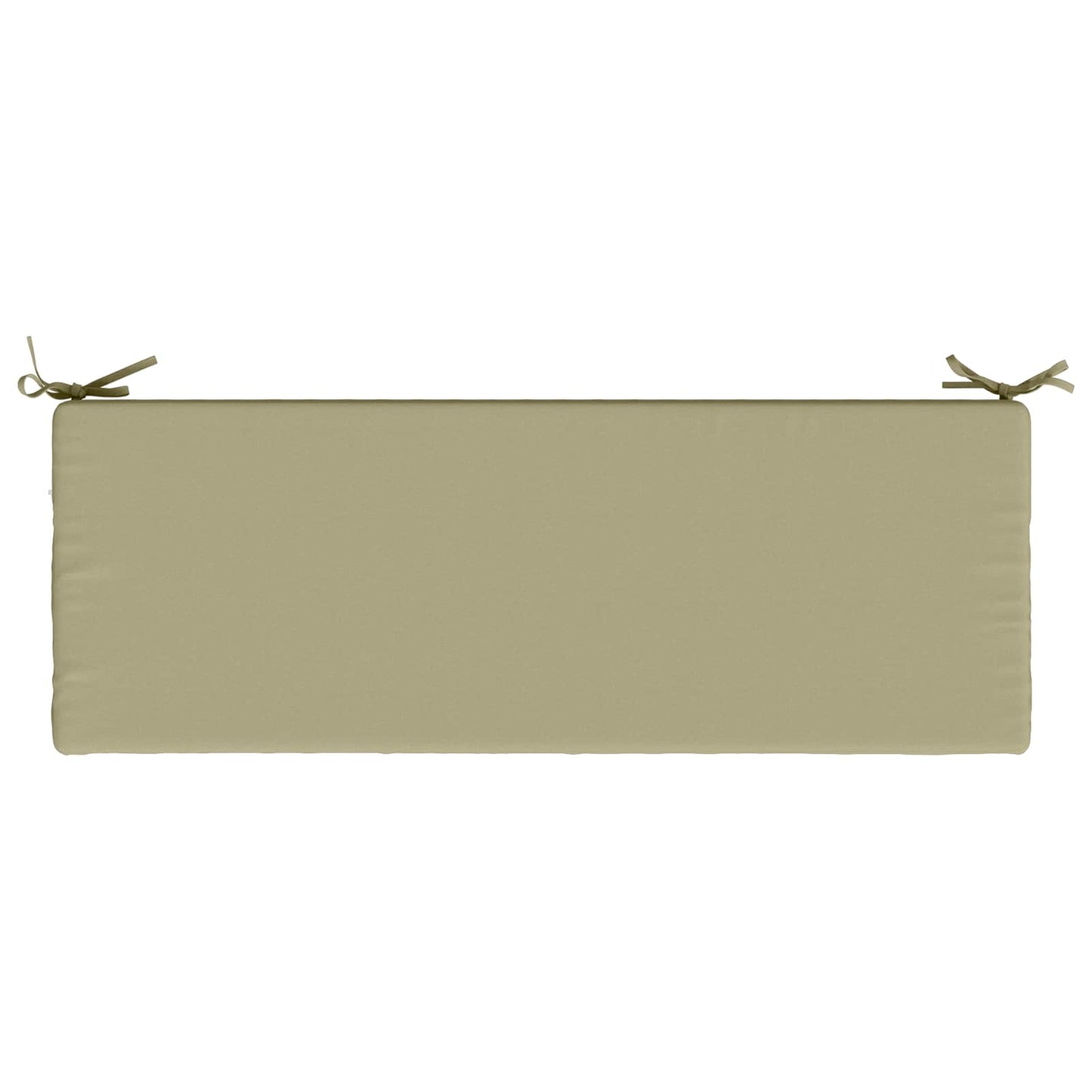 Bench Cushion SOEST 100% Polyester Light Green 100 x 40 x 8 cm