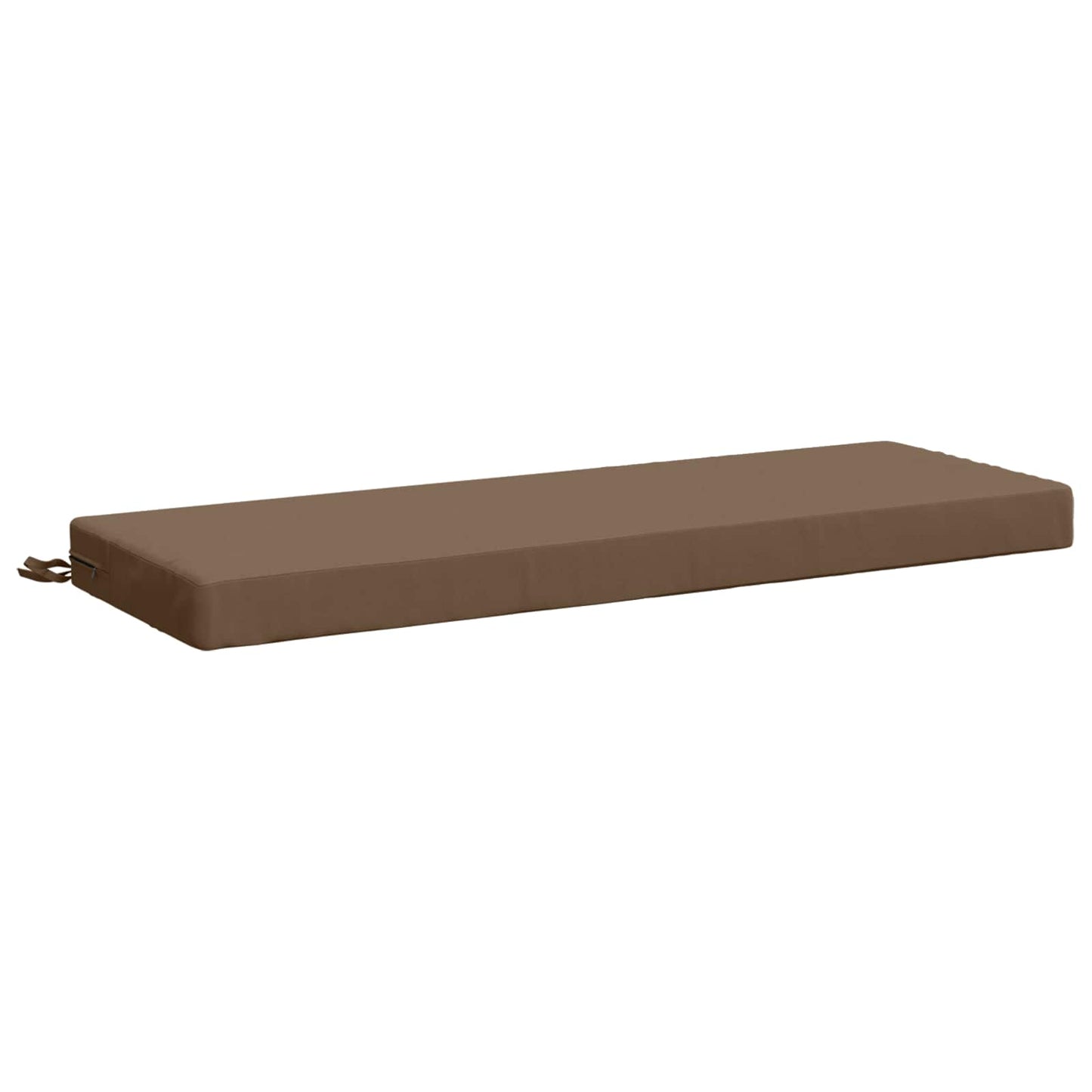 2-Piece Bench Cushions SOEST 2 pcs 100% Polyester Taupe