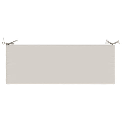 2-Piece Bench Cushions SOEST 2 pcs 100% Polyester White