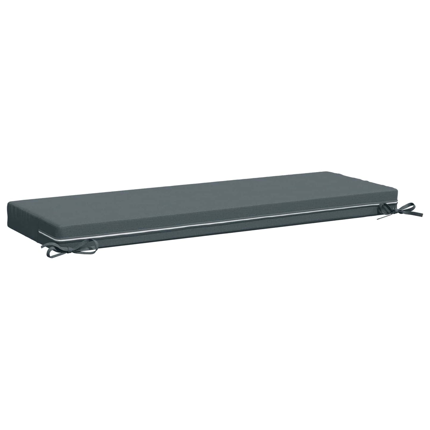 Bench Cushion SOEST 100% Polyester Blue 100 x 40 x 8 cm