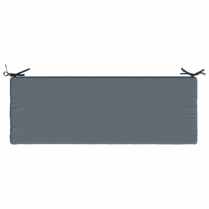 Bench Cushion SOEST 100% Polyester Blue 100 x 40 x 8 cm
