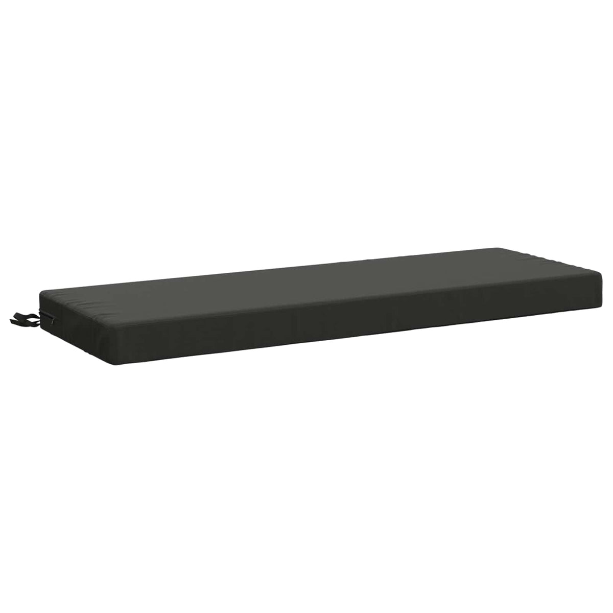 Bench Cushion SOEST 100% Polyester Anthracite 100 x 40 x 8 cm