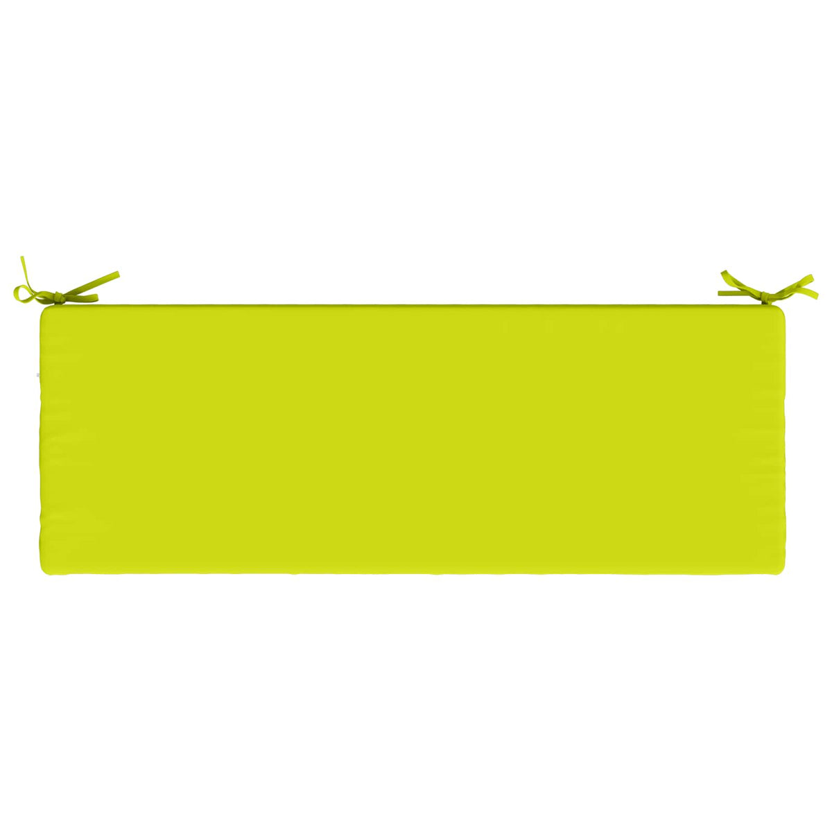 Bench Cushion SOEST 100% Polyester Bright Green 100 x 40 x 8 cm