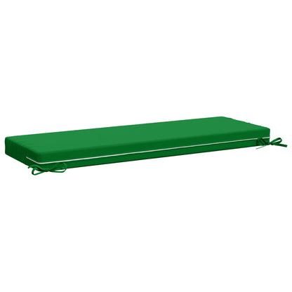 2-Piece Bench Cushions SOEST 2 pcs 100% Polyester Green