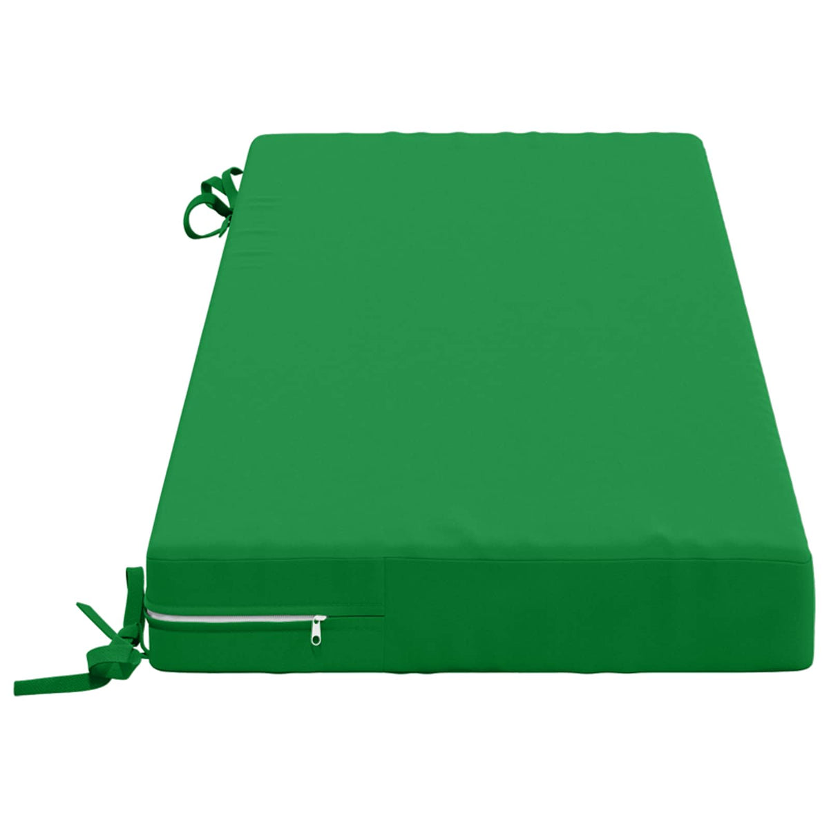 2-Piece Bench Cushions SOEST 2 pcs 100% Polyester Green