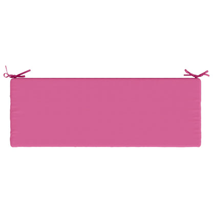 2-Piece Bench Cushions SOEST 2 pcs 100% Polyester Pink