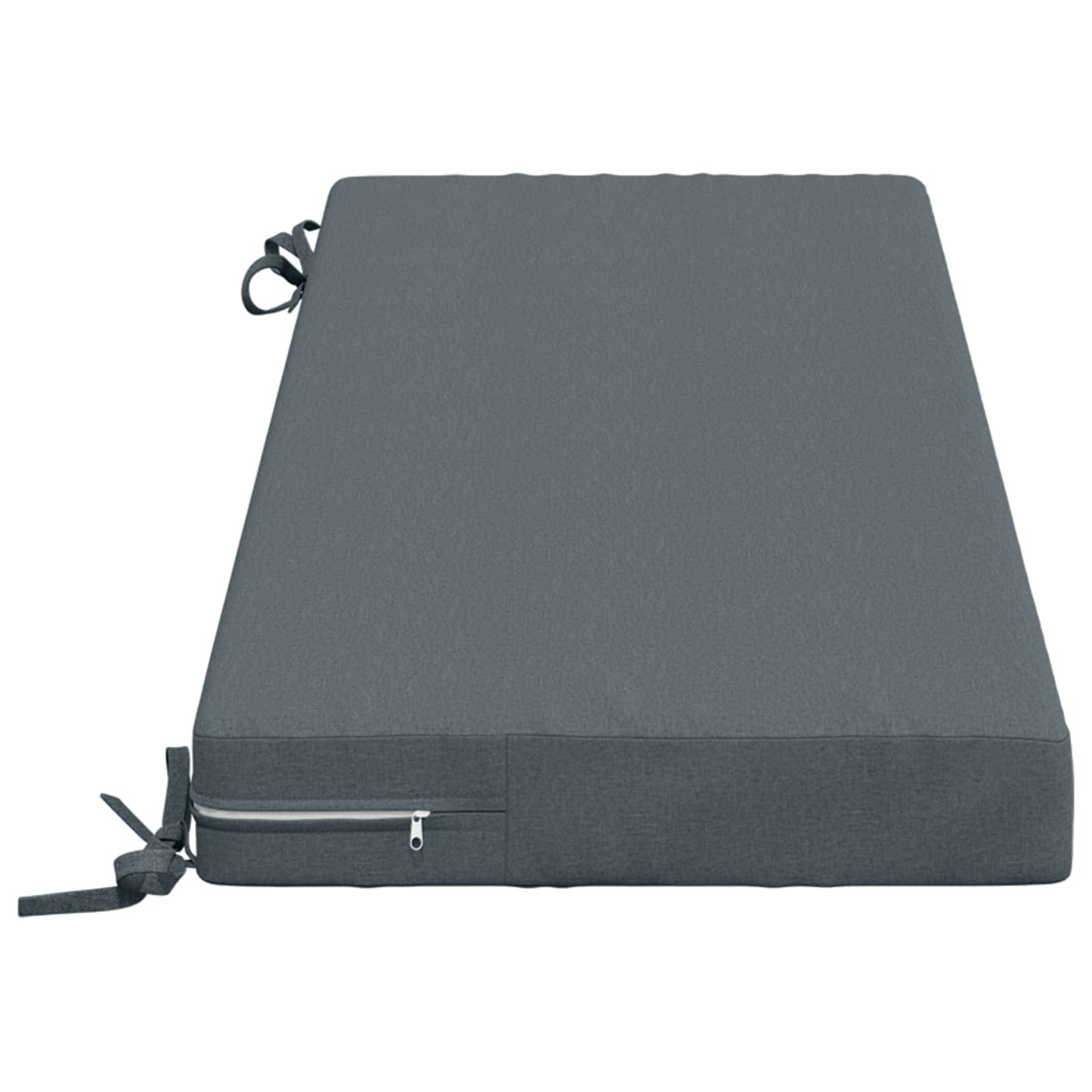 2-Piece Bench Cushions SOEST 2 pcs 100% Polyester Blue
