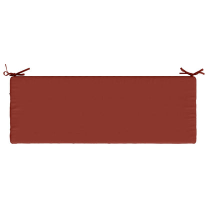 Bench Cushion SOEST 100% Polyester Red 110 x 40 x 8 cm