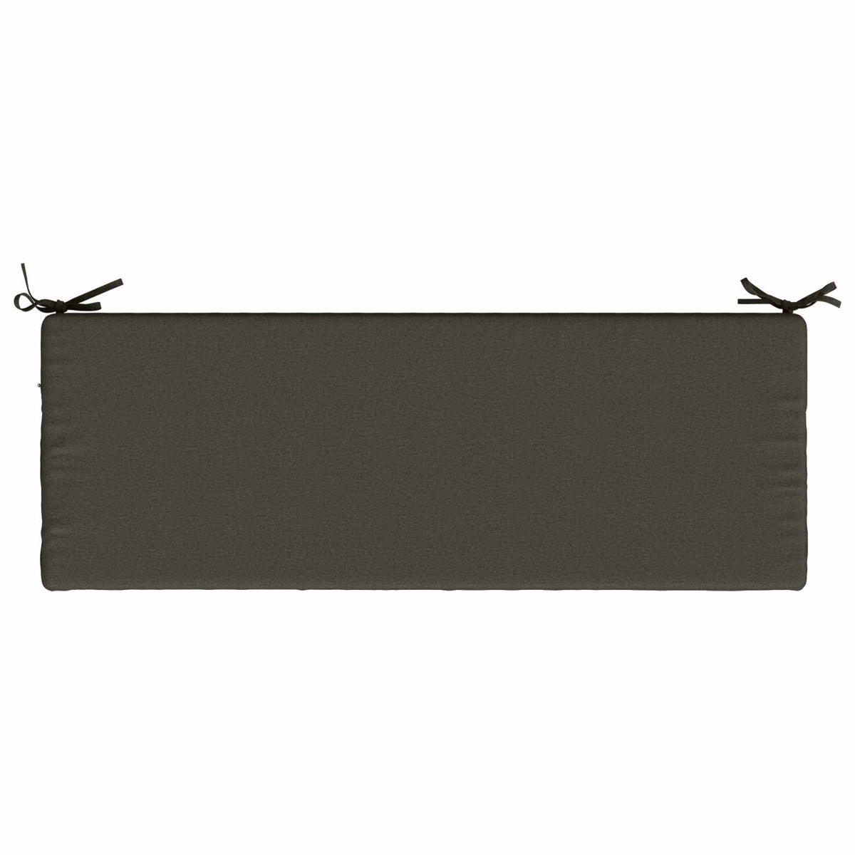 Bench Cushion SOEST 100% Polyester Anthracite 110 x 40 x 8 cm