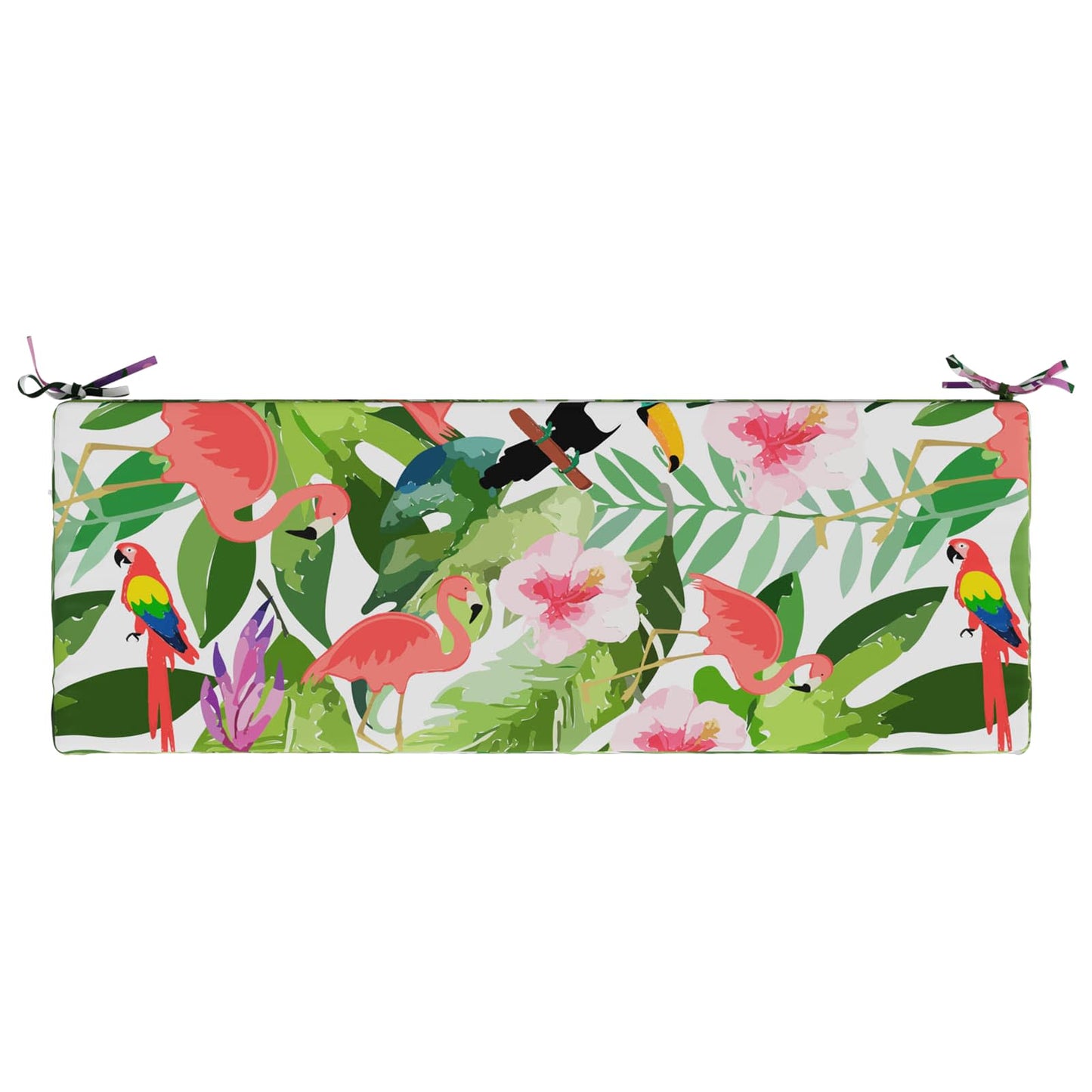 Bench Cushion SOEST 100% Polyester Multicolour 110 x 40 x 8 cm
