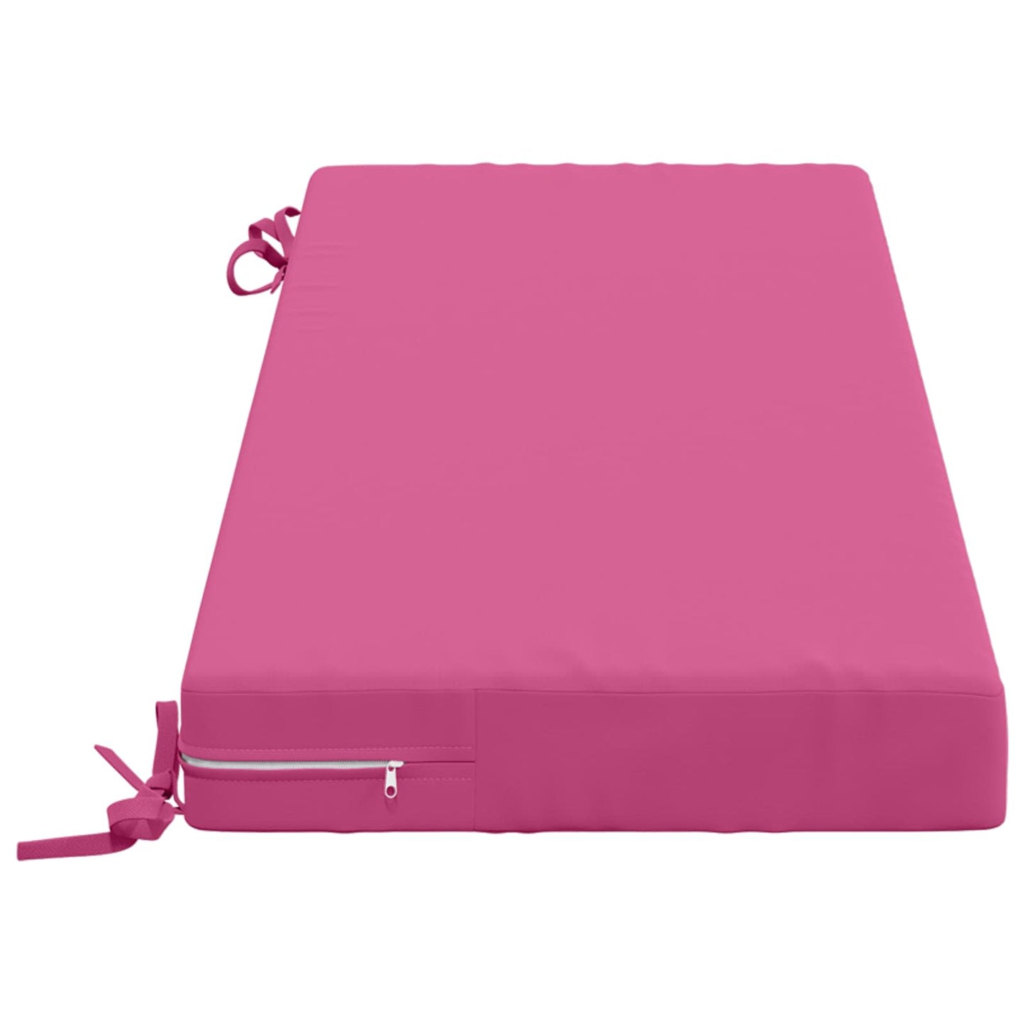 2-Piece Bench Cushions SOEST 2 pcs 100% Polyester Pink
