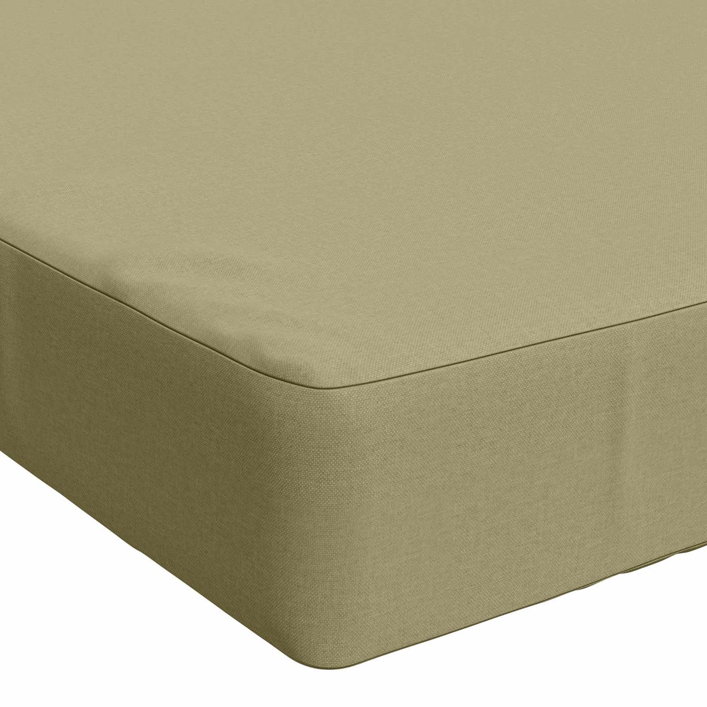 Bench Cushion SOEST 100% Polyester Light Green 120 x 40 x 8 cm