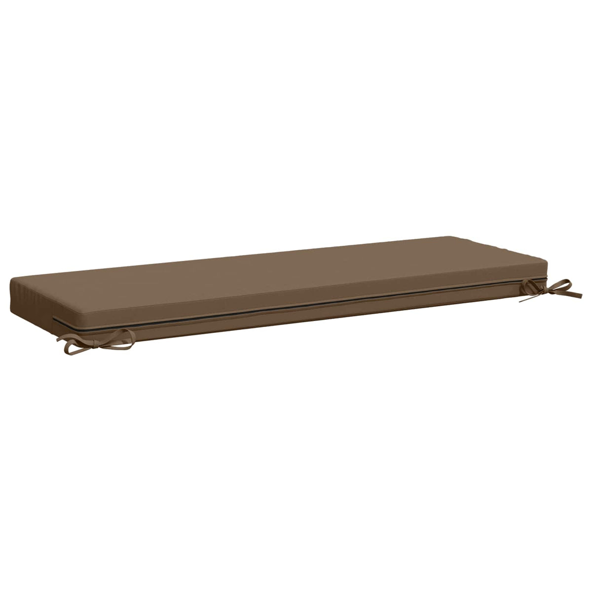 Bench Cushion SOEST 100% Polyester Taupe 120 x 40 x 8 cm