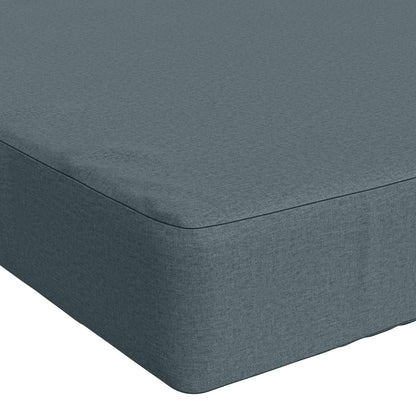 2-Piece Bench Cushions SOEST 2 pcs 100% Polyester Blue