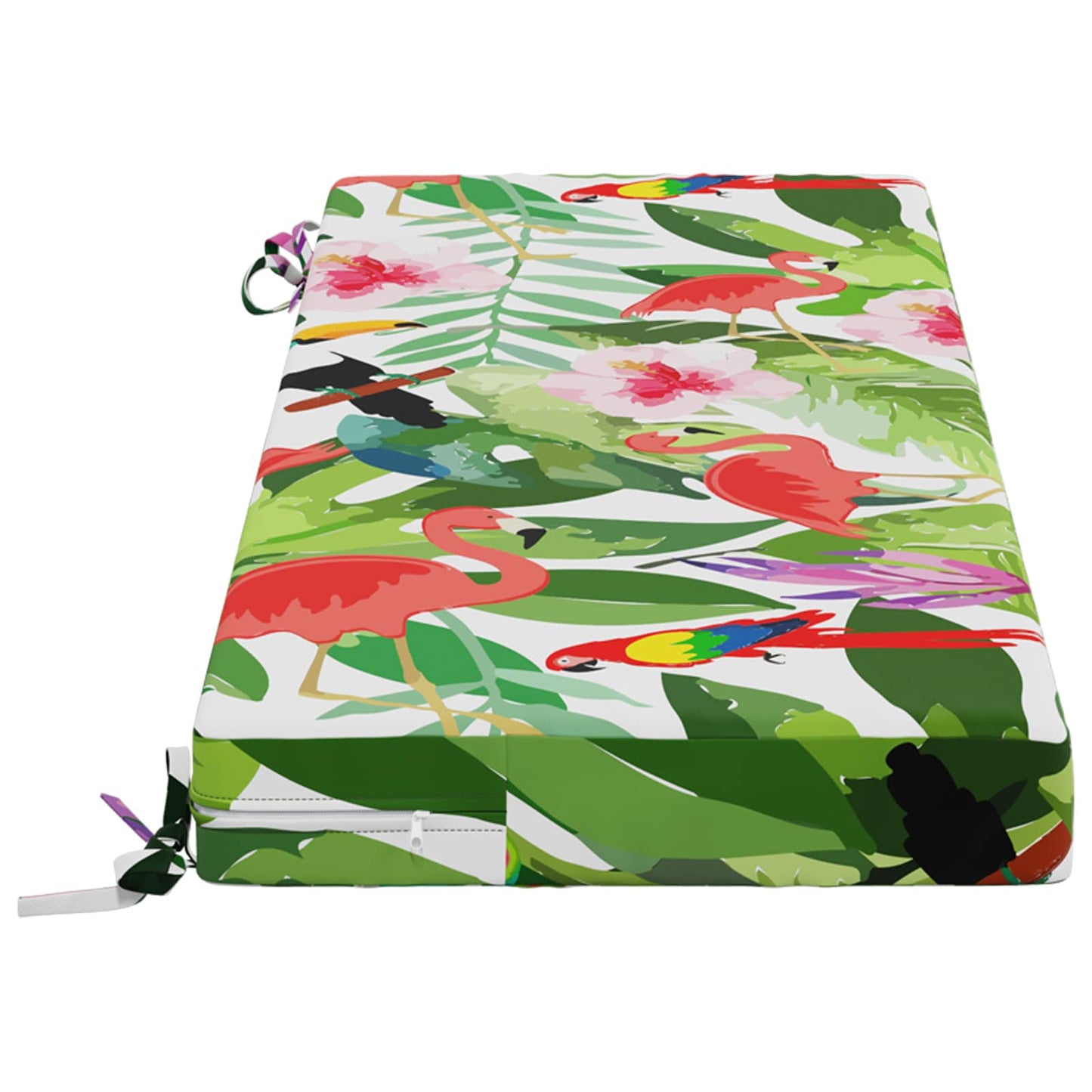 Bench Cushion SOEST 100% Polyester Multicolour 120 x 40 x 8 cm