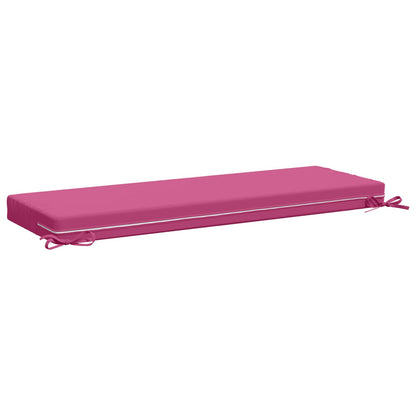 2-Piece Bench Cushions SOEST 2 pcs 100% Polyester Pink