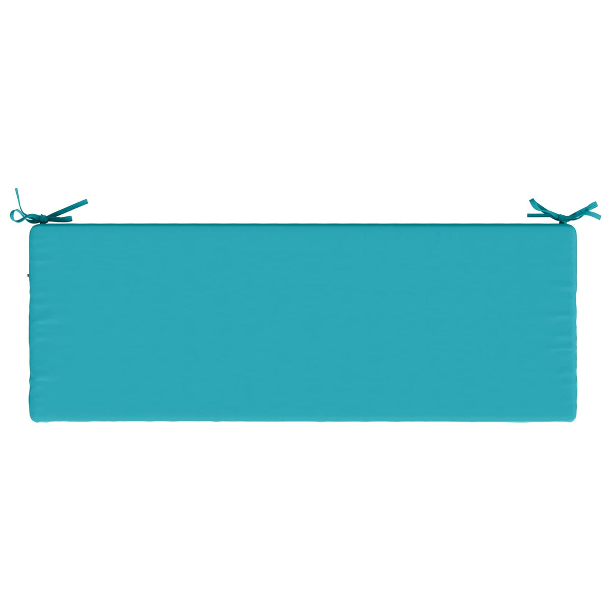 Bench Cushion SOEST 100% Polyester Turquoise 120 x 40 x 8 cm