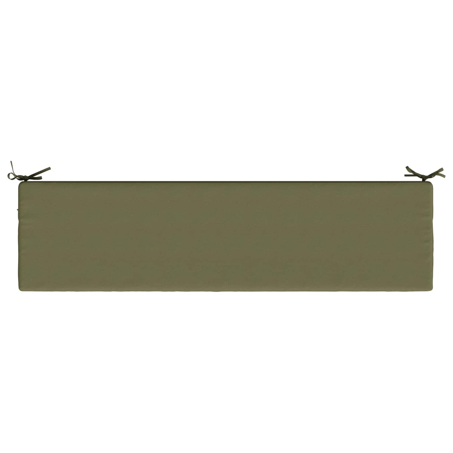 Bench Cushion SOEST 100% Polyester Olive Green 140 x 40 x 8 cm