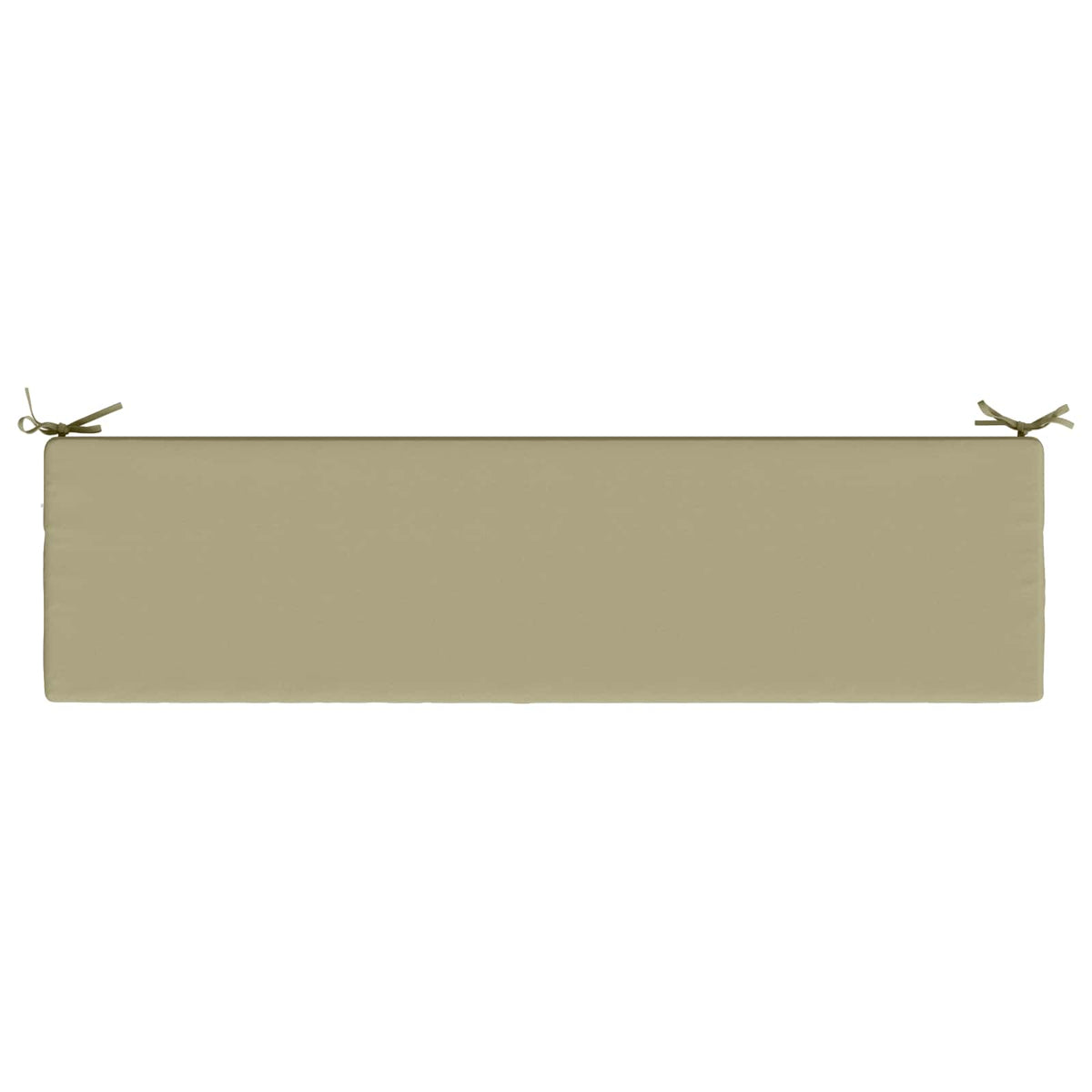 Bench Cushion SOEST 100% Polyester Light Green 140 x 40 x 8 cm