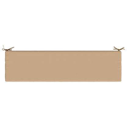 2-Piece Bench Cushions SOEST 2 pcs 100% Polyester Sand