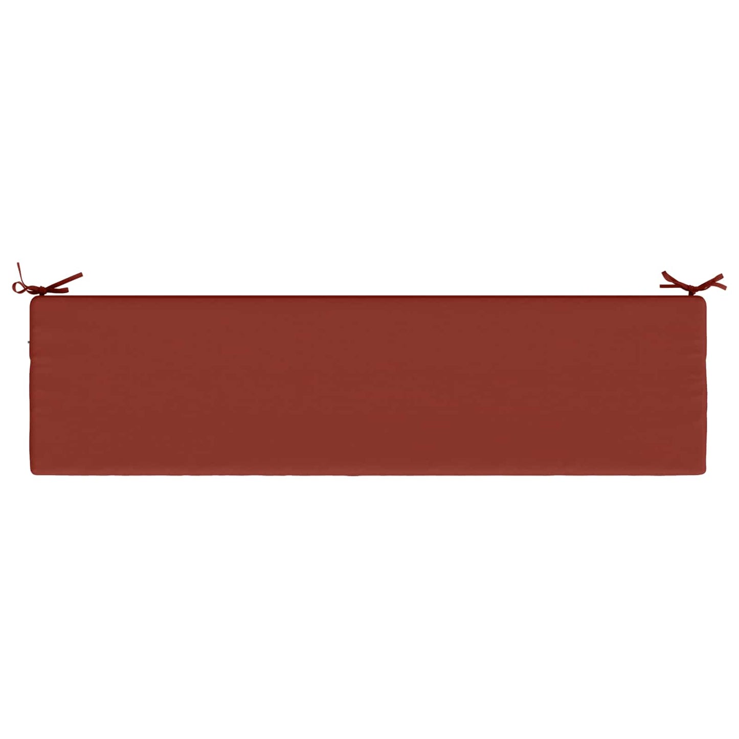 Bench Cushion SOEST 100% Polyester Red 140 x 40 x 8 cm